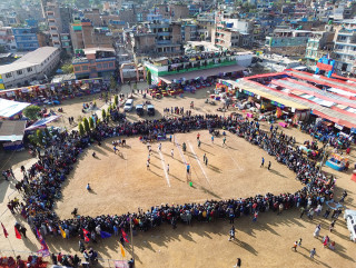 पुरुष भलिबलको उपाधि गलकोटलाई