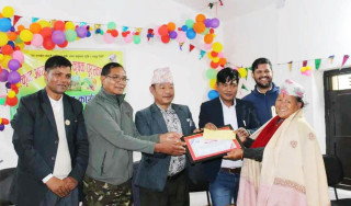 निसीखोला गाउँपालिकाले गर्याे उत्कृष्ट कृषक सम्मान 