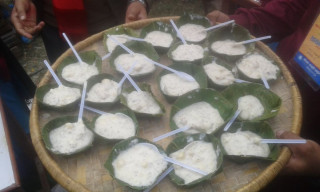 न्वागी खाएसंगै पौंदेलीको नयाँ अन्न फुकुवा