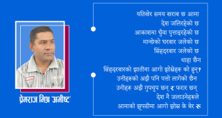 आईसियूमा देश ! (कविता)
