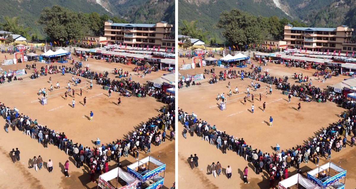 बागलुङ महोत्सव २०८२ : पुरुष भलिबलको सेमिफाइनल समीकरण पूरा